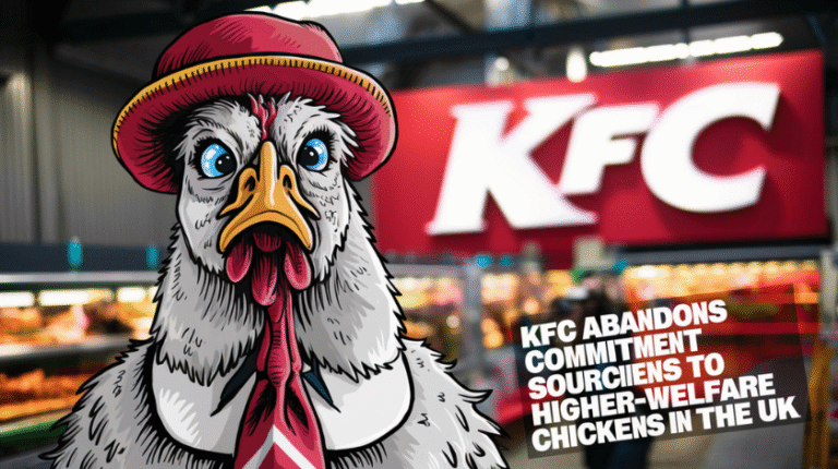 KFC Abandons Commitment to Sourcing Higher-Welfare Chickens in the Uk KFC Abandons Commitment to Sourcing Higher-Welfare Chickens in the Uk